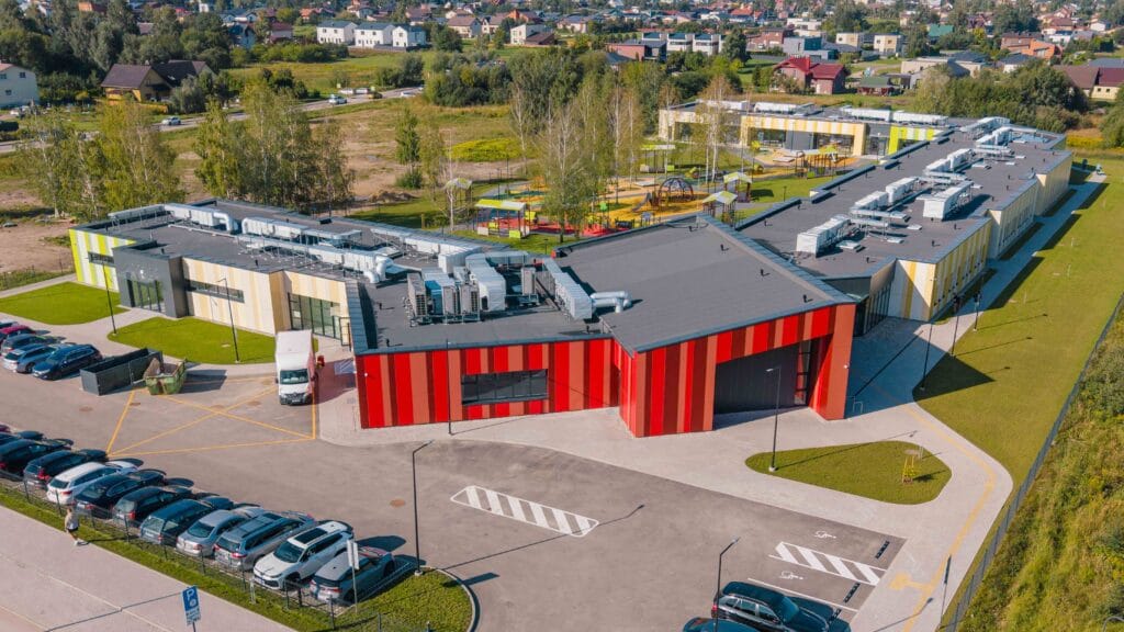 Darželis Vėjukai iš oro